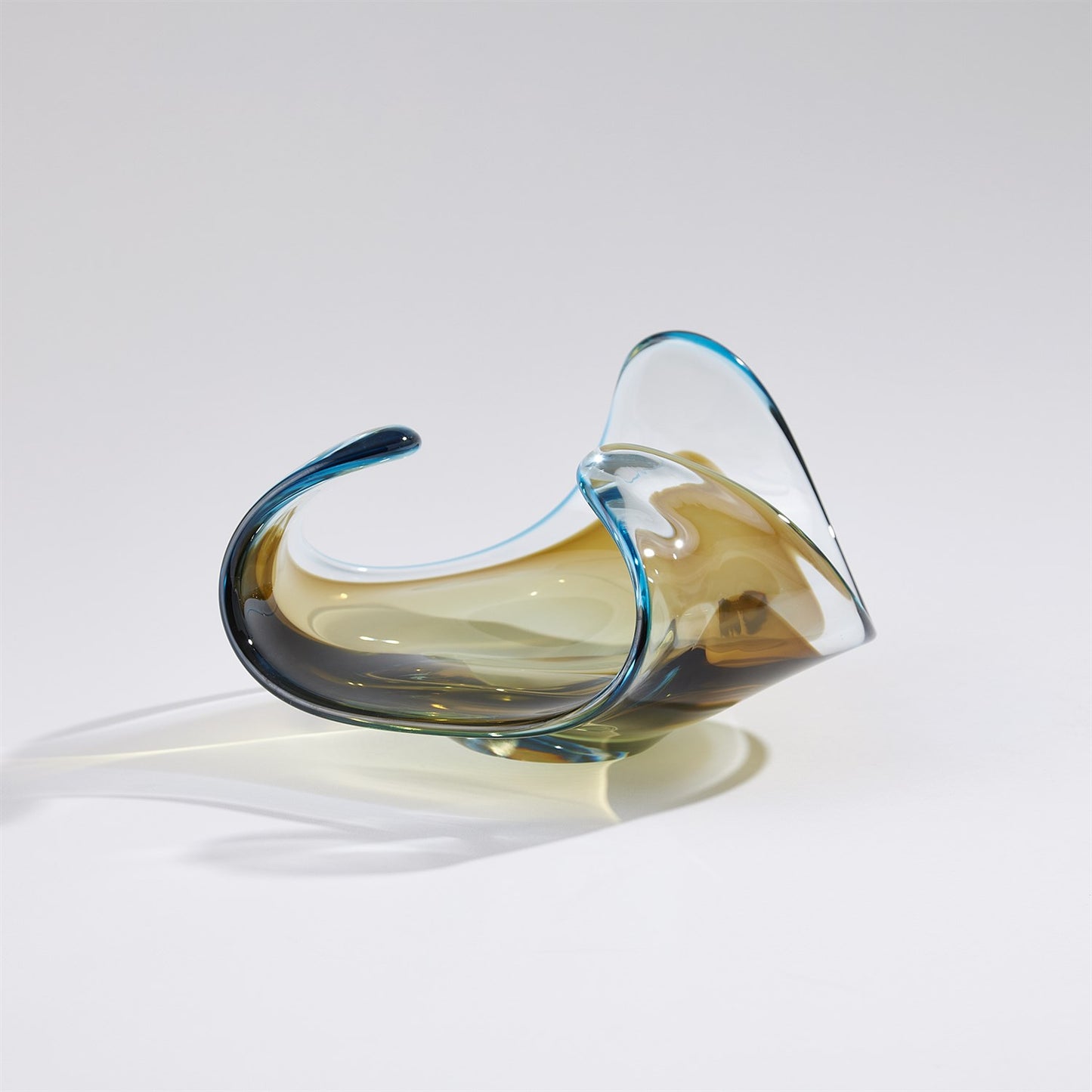 Turquoise/Beige Triple Bowl