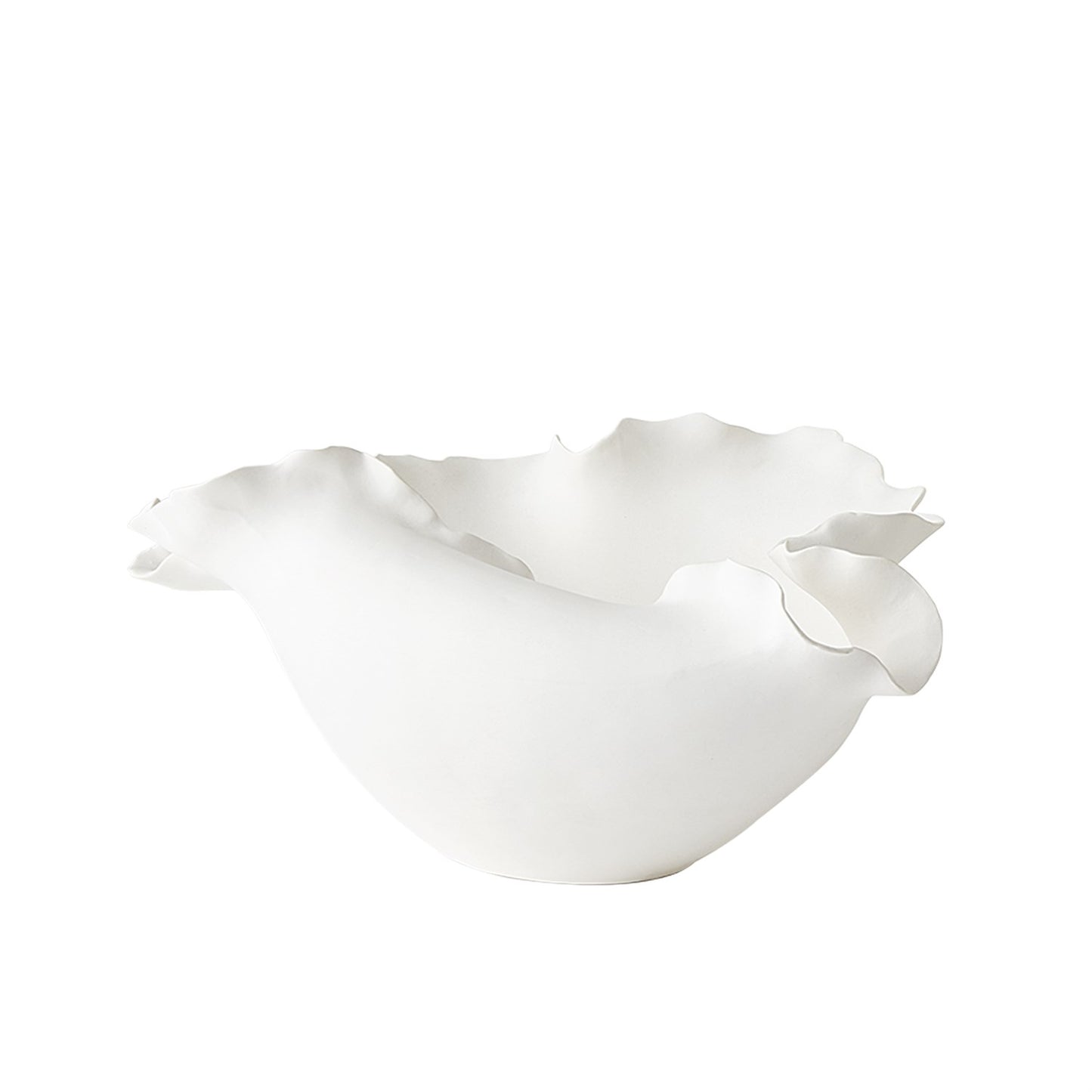 Matte White Folios Vase