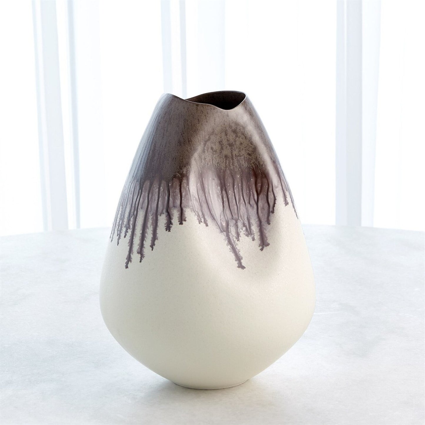 Dented Amethyst Bowl