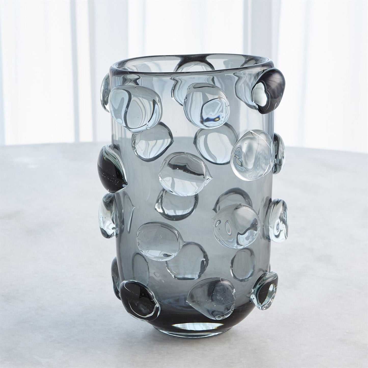 Rondelle Gray Vase - Small