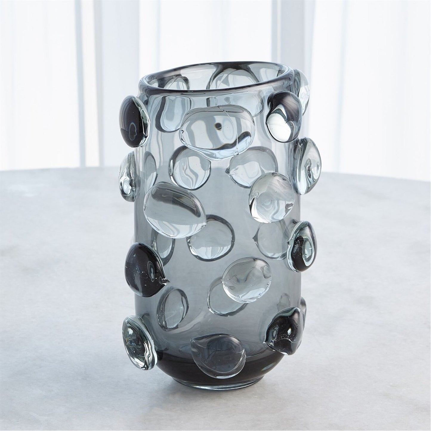 Rondelle Gray Vase - Small