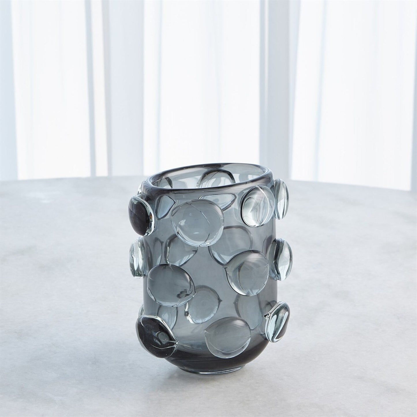 Rondelle Gray Vase - Small