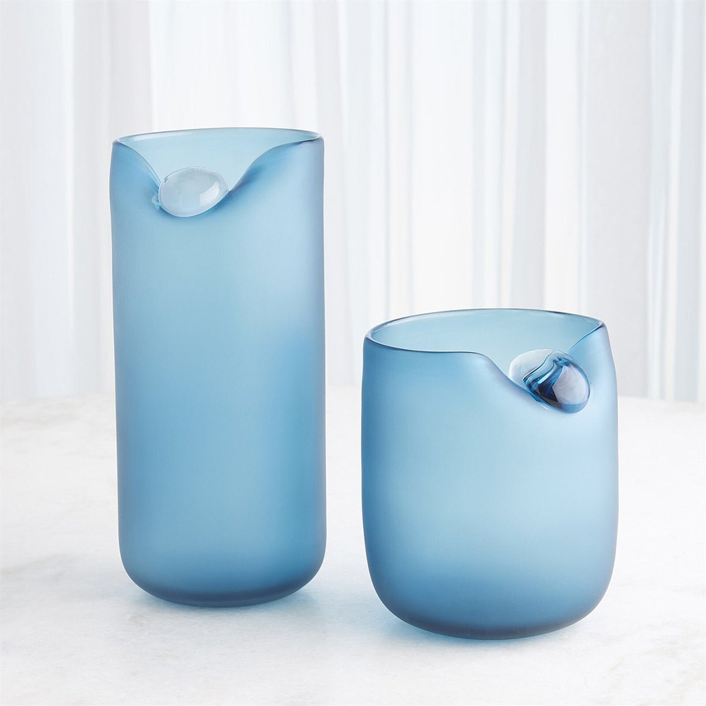 Small Blue Poise Vase