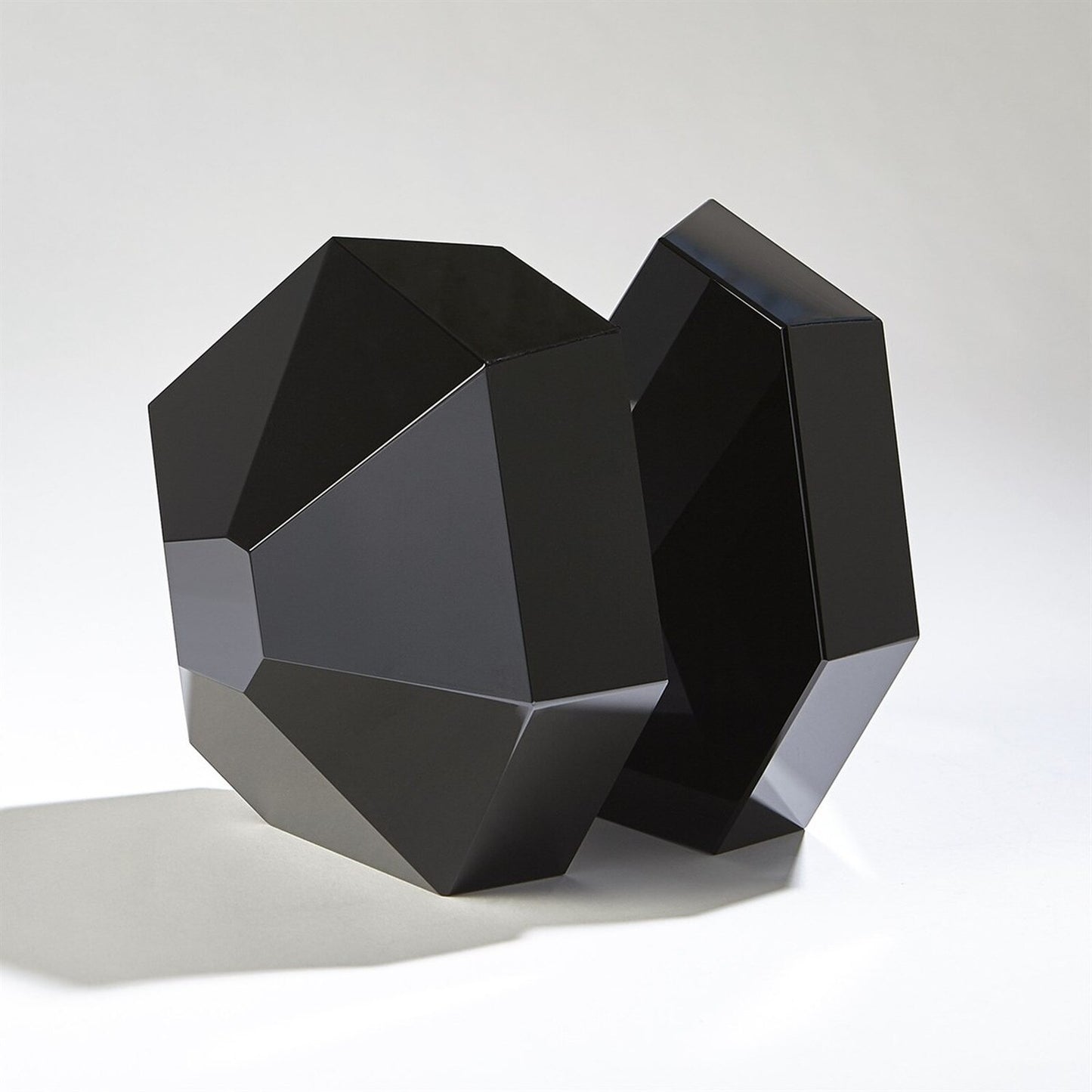 Black Crystal Bookend - Set of 2