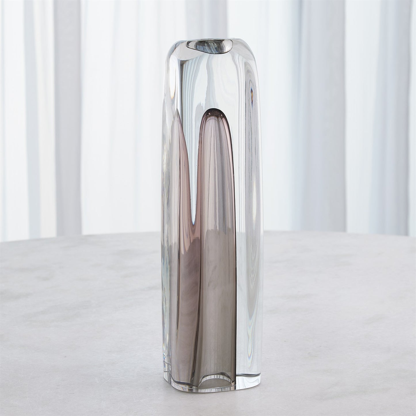 Grey Tower T-Lite Holder/Vase - Small