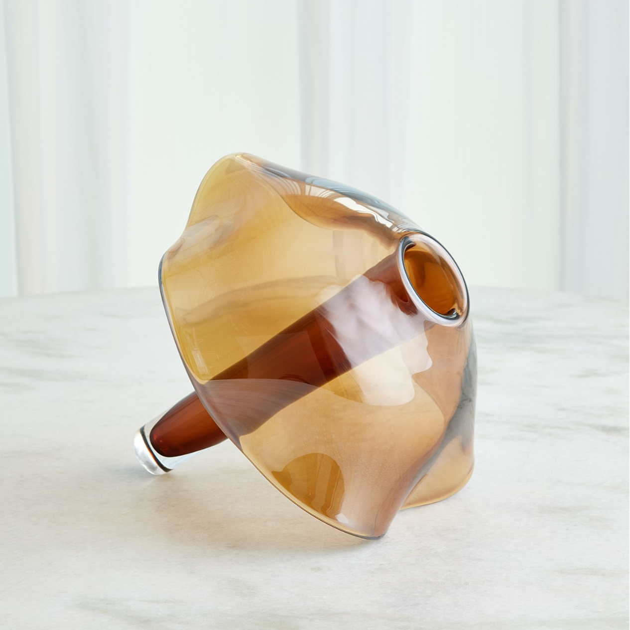 Amber Galaxy Vase - Small