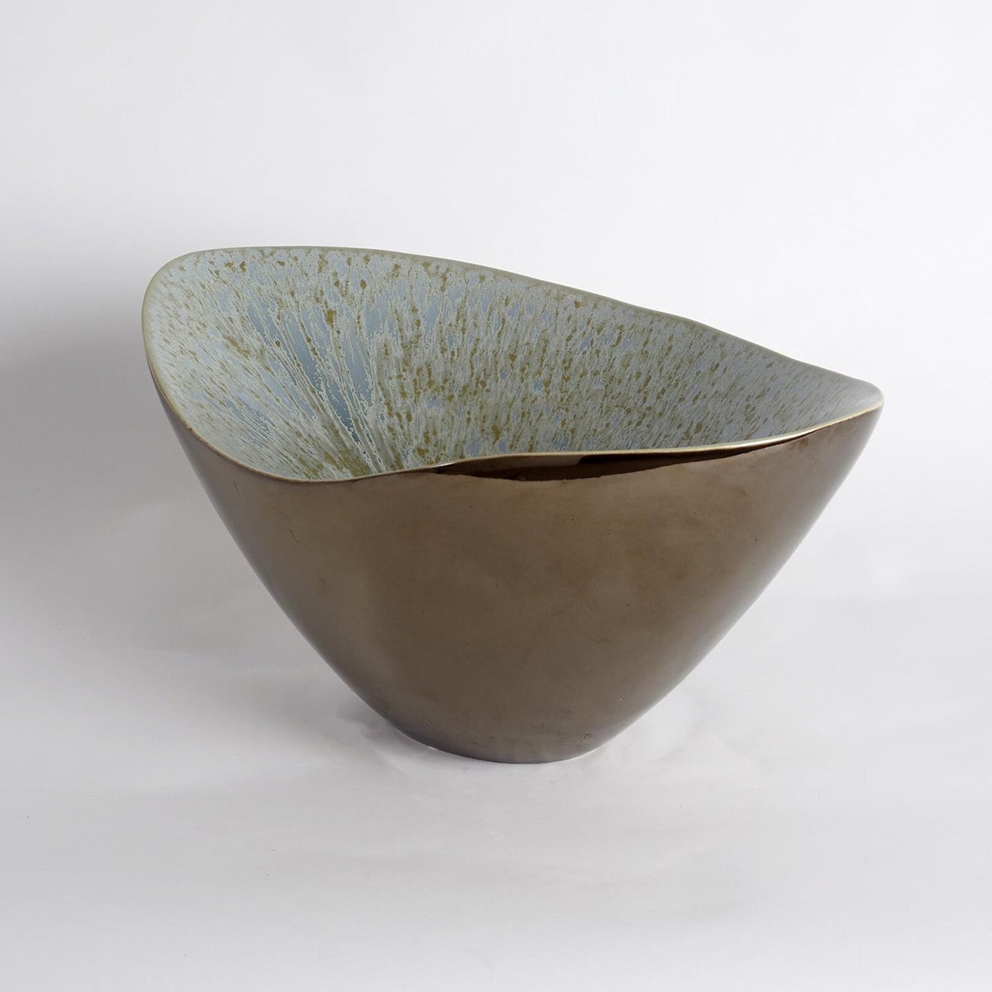 Marta's Bronze Reactive Blue Bowl