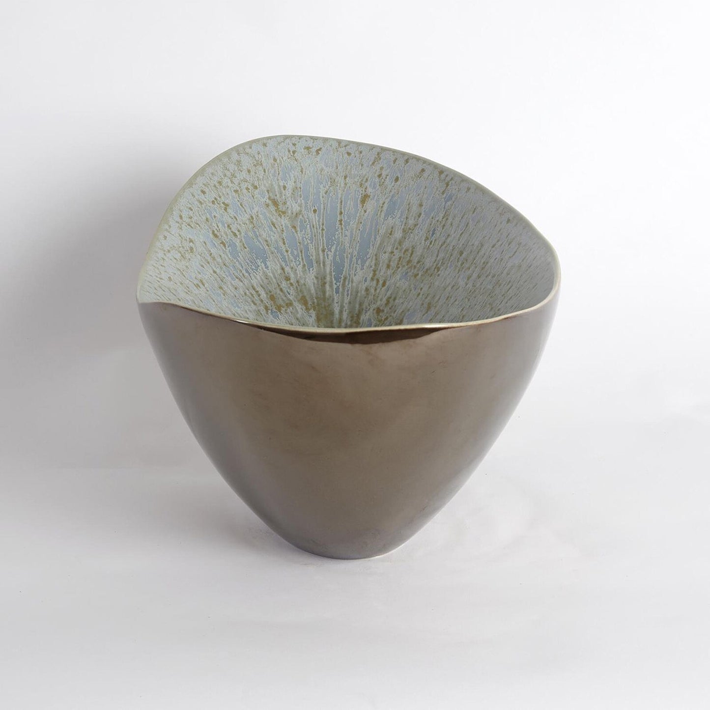 Marta's Bronze Reactive Blue Bowl