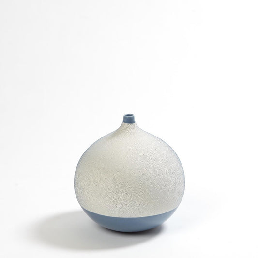 Pixelated Ball Blue Vase - Small