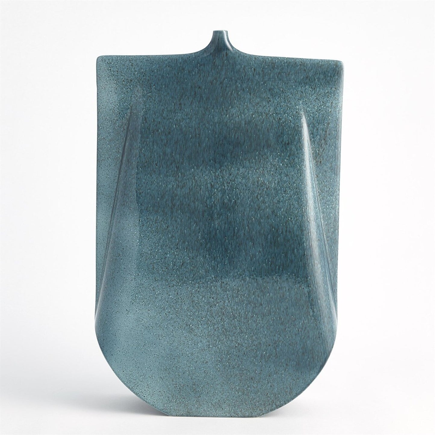 Kimono Teal Vase - Wide