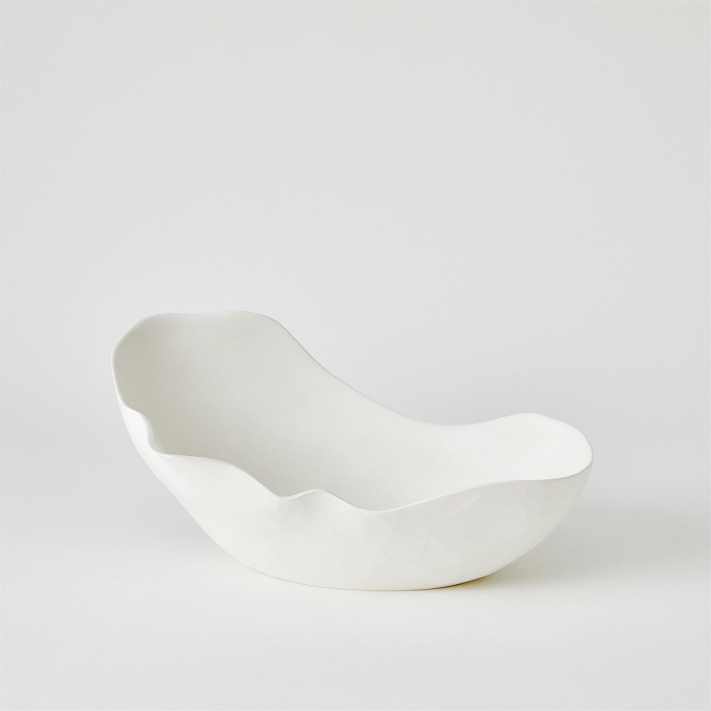 Horn Matte White Bowl - Medium