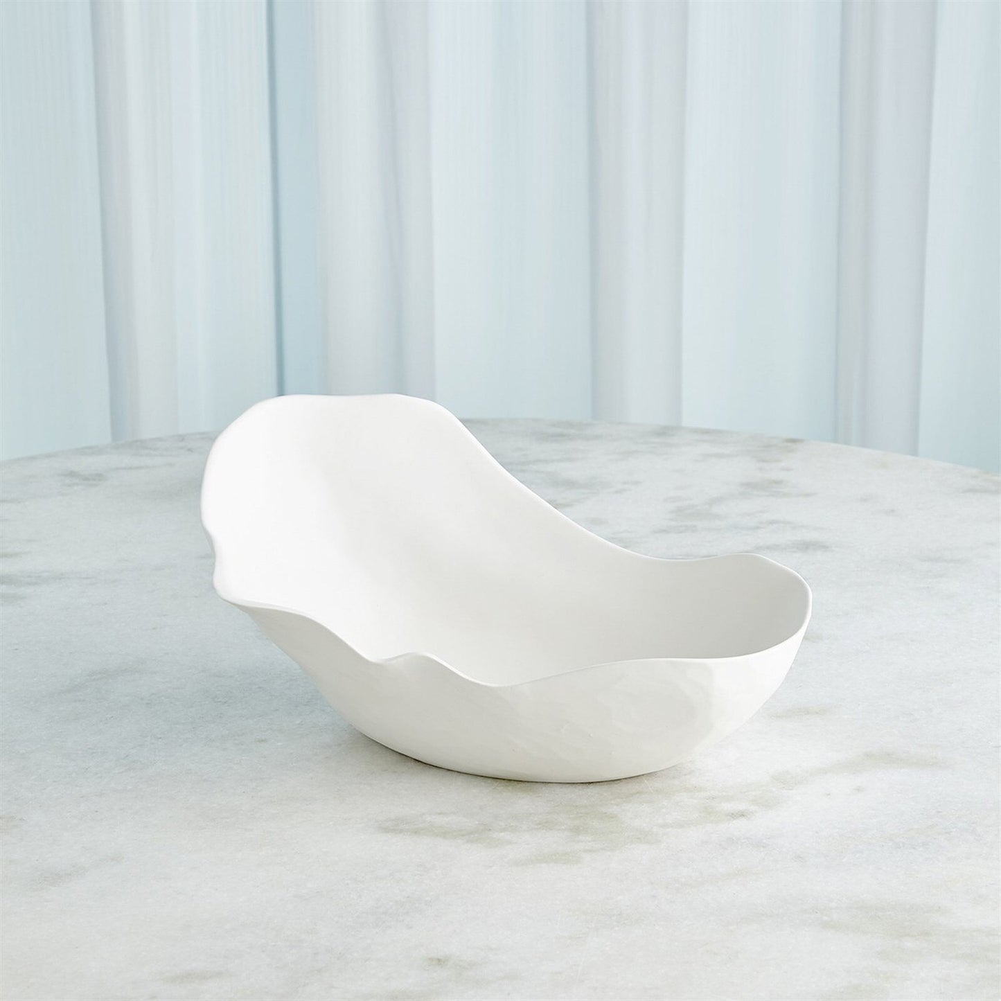 Horn Matte White Bowl - Medium