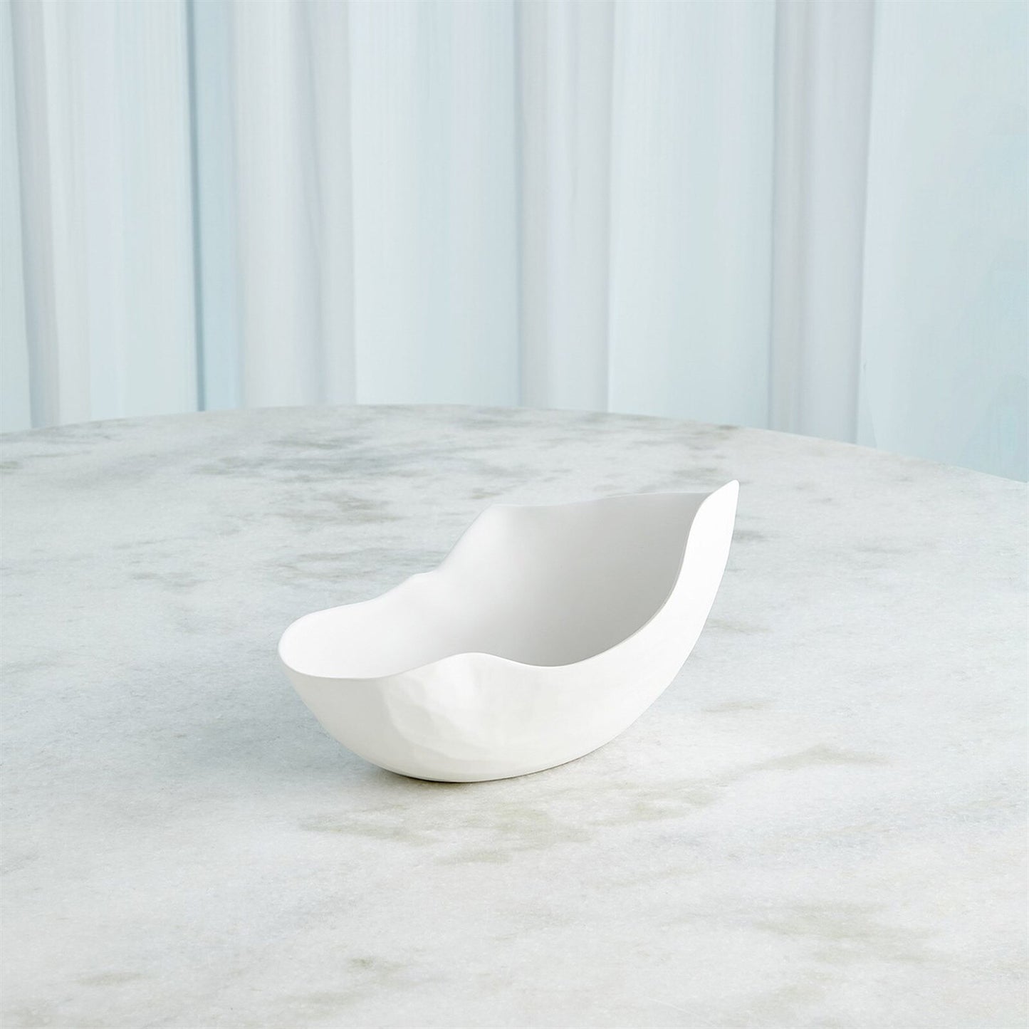 Horn Matte White Bowl - Medium