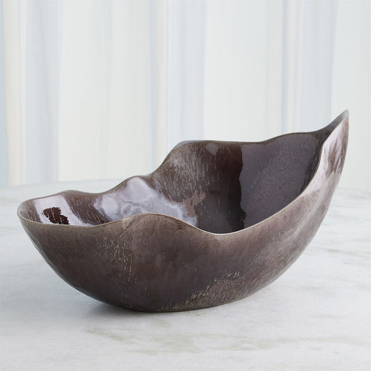 Horn Reactive Amethyst Bowl - Large