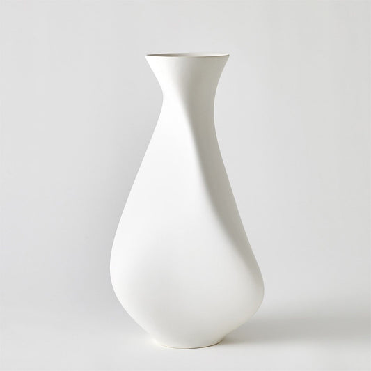 Serenity Matte White Vase