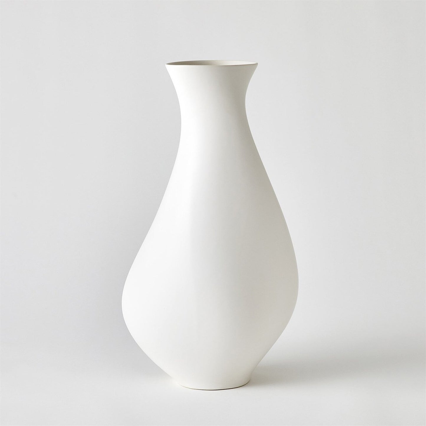 Serenity Matte White Vase