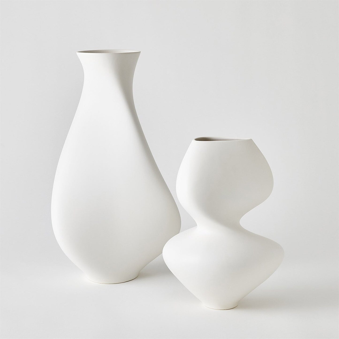 Serenity Matte White Vase