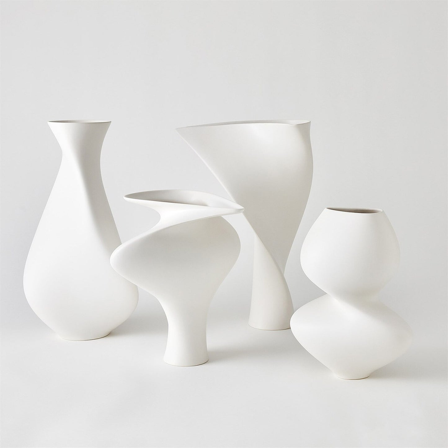 Serenity Matte White Vase