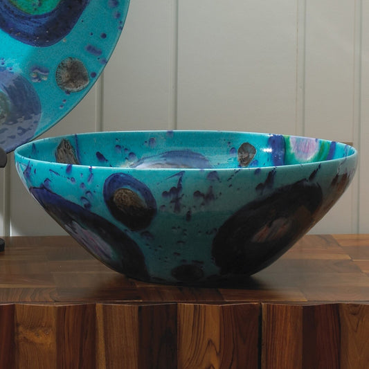 Blue Spots Bowl