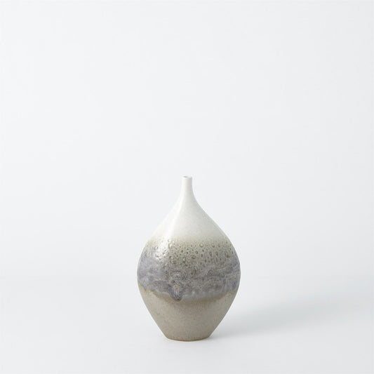 Cream Rises Wide Vase - Small