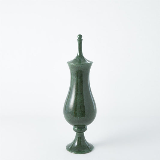 Tower Emerald Jar - Small