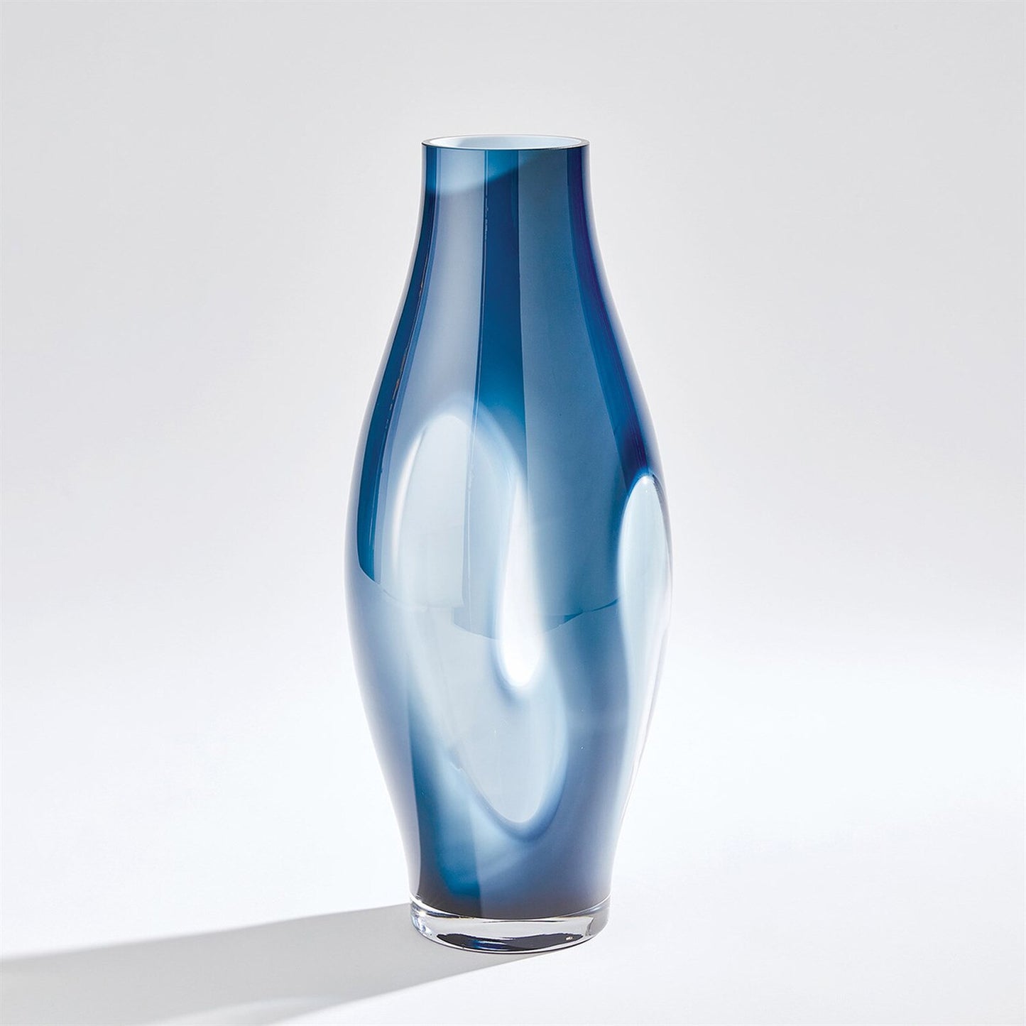 Fly Through Night Blue Vase - Large