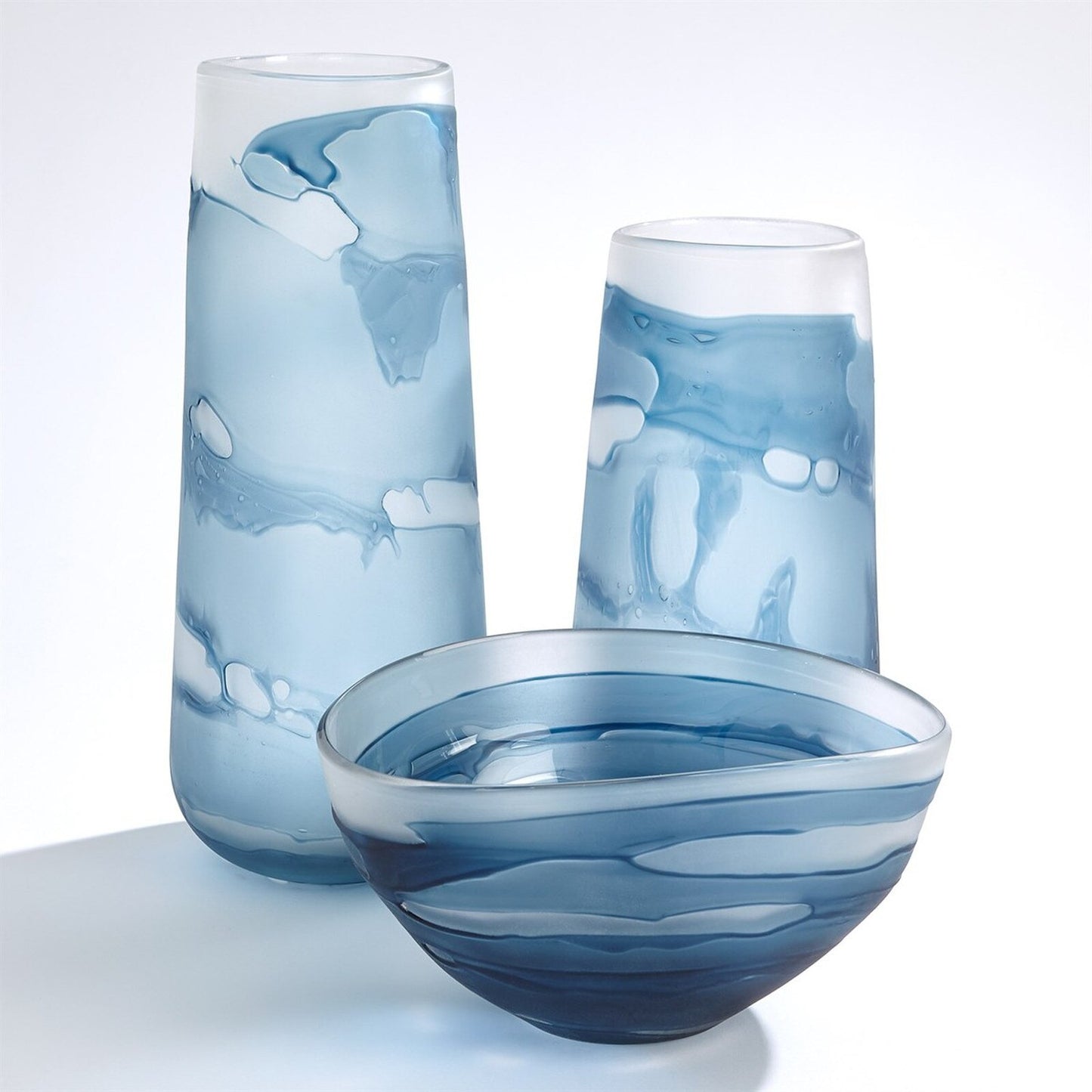 Glacier Blue Vase - Small