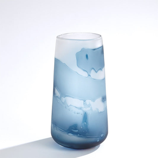 Glacier Blue Vase - Small