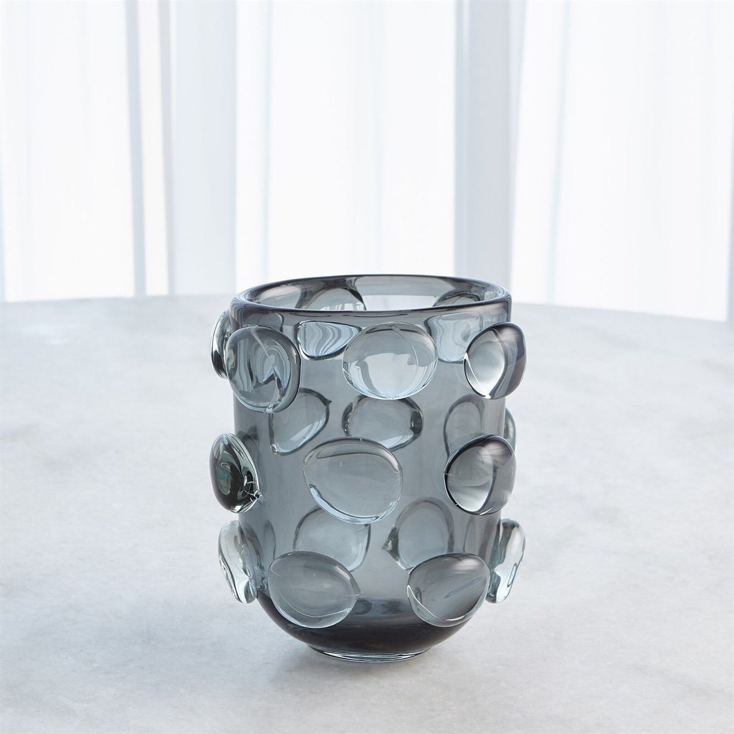 Rondelle Gray Vase - Small