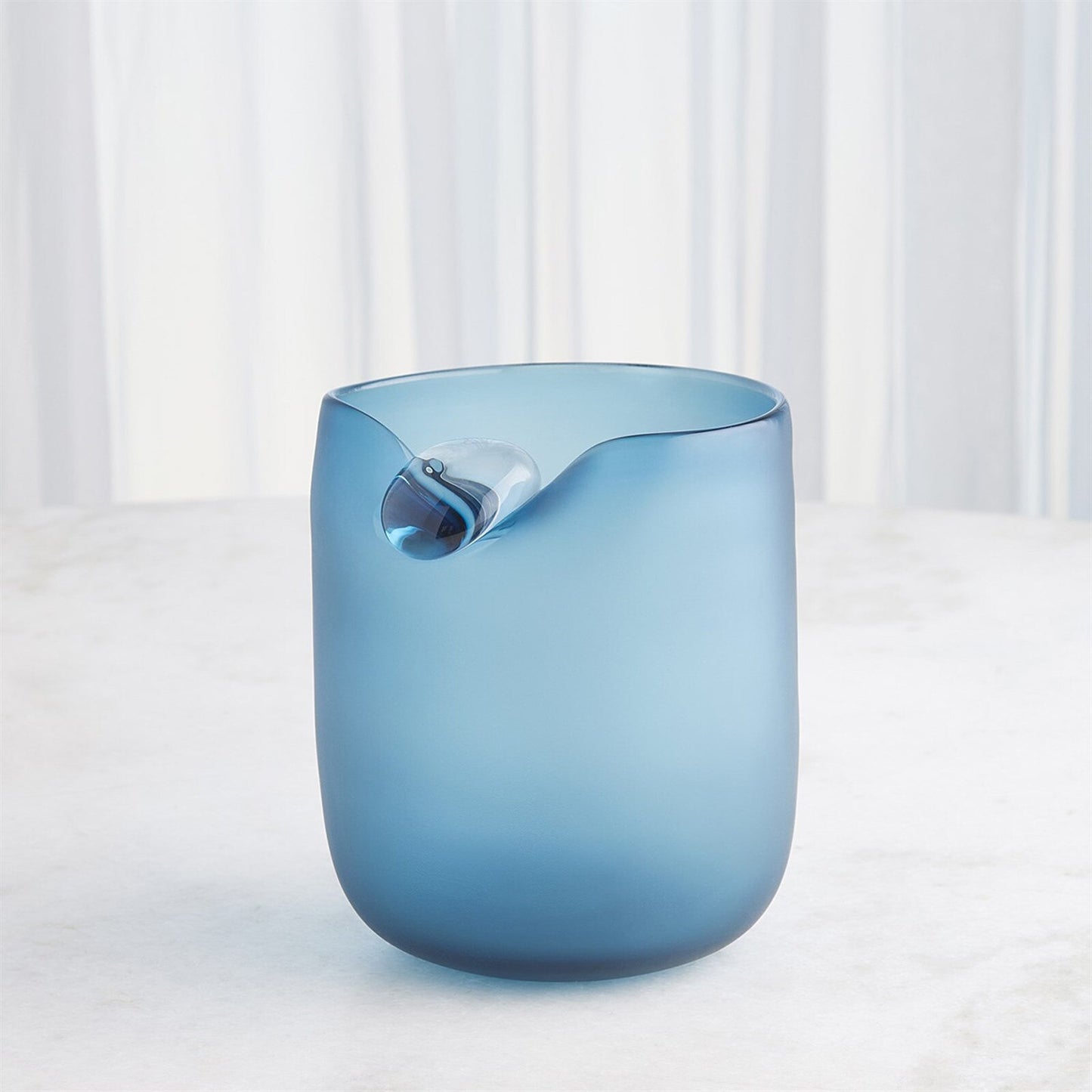 Small Blue Poise Vase