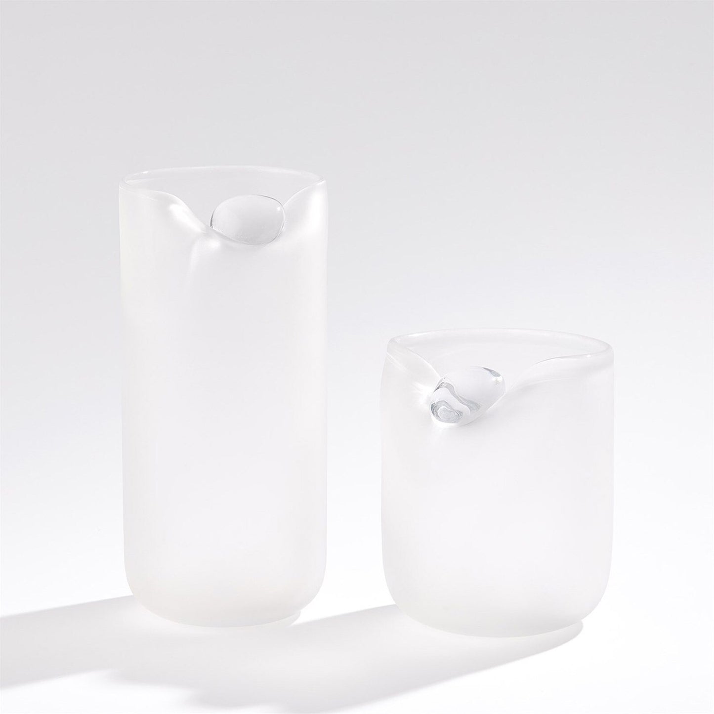 Frosted Poise Vase - Small