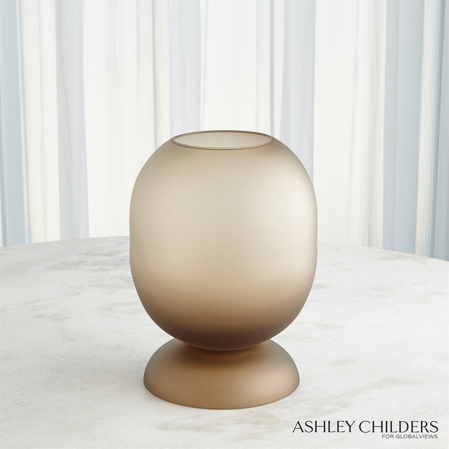 Ashton Topaz Vase - Short