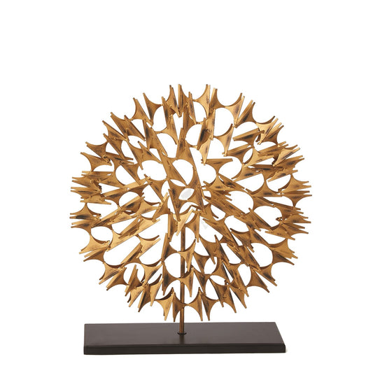 Petite Gold Cosmos Sculpture