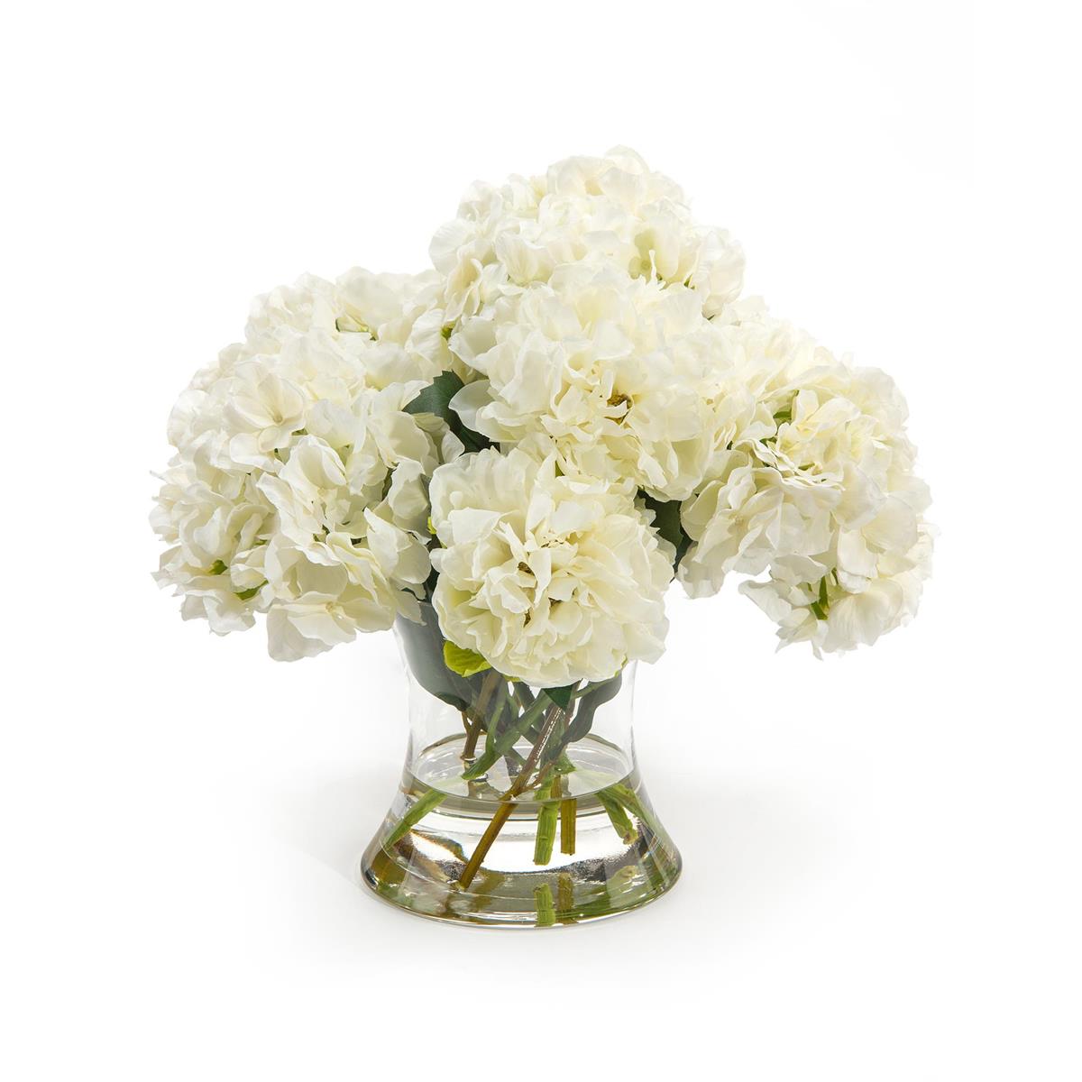 White Hydrangeas