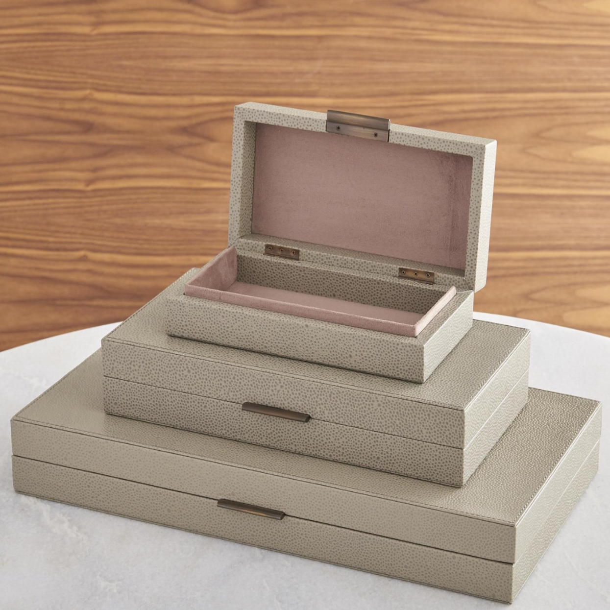 Petite Alpine Bark Keepsake Box