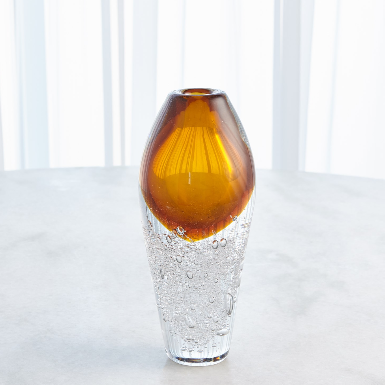 Petite Amber Venus Vase