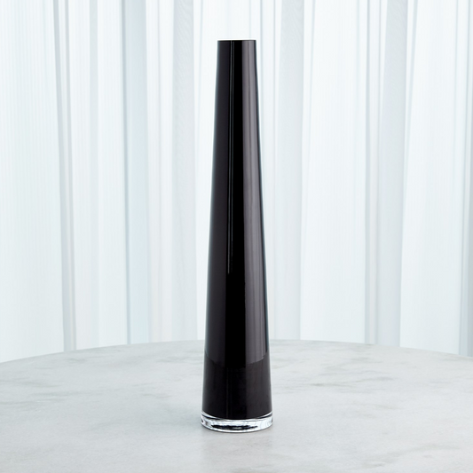 Obsidian Elegance Vase - Large