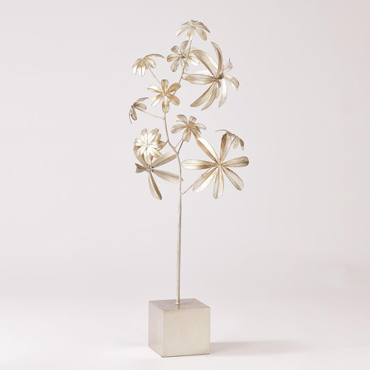 Silver Leaf Dieffenbachia Sculpture